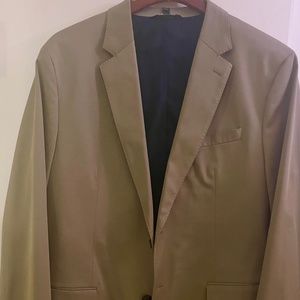 Banana Republic NWT Men's Khaki Cotton Blazer 46R Slim Fit